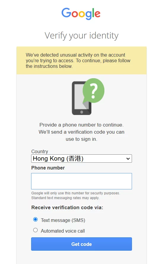 Verify Your Identity