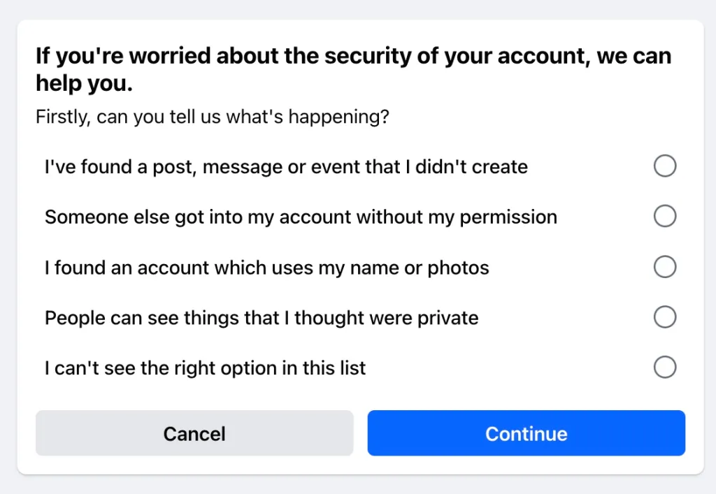 How to recover a hacked Facebook Account